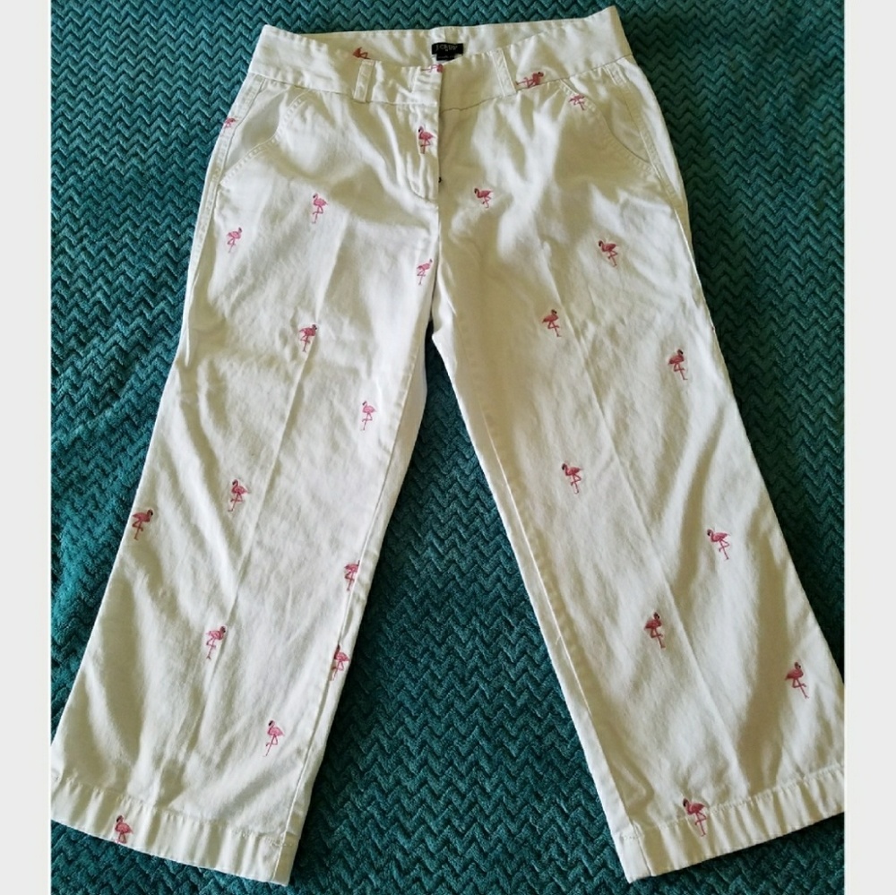 J. Crew FLAMINGO Capris